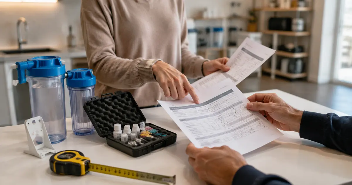 Schema illustrato di approfondimento per quanto costa un addolcitore: 7 voci che cambiano il preventivo